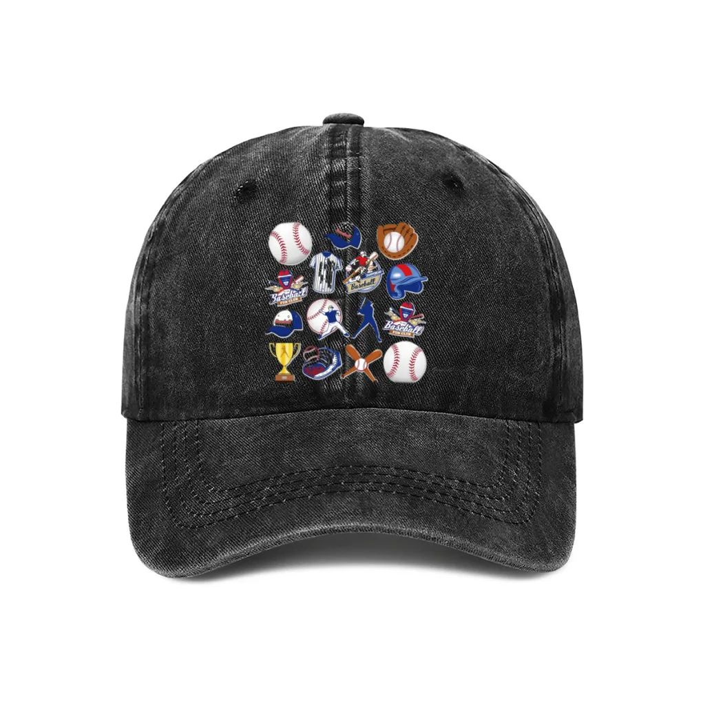 

Fashion Anydesign 48pcs Baseball Caps Women Men Snapback Cap Female Male Visors Sun Hat Unisex Adjustable Cotton Trucker Hats
