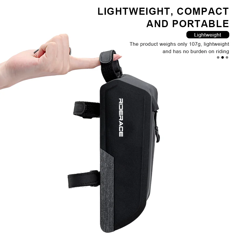 Borsa Per Bici Da Ghiaia - Sgancio Rapido, Impermeabile, 1L, Per MTB E Road Bike - Foto 7