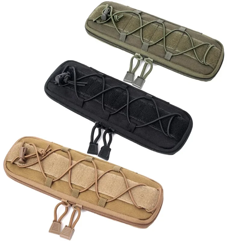 Molle Knife Pouch EDC Waist Pack Hunting Accessories Vest Bags Flashlight Holder Knives Holster Outdoor Hiking Light Pouches