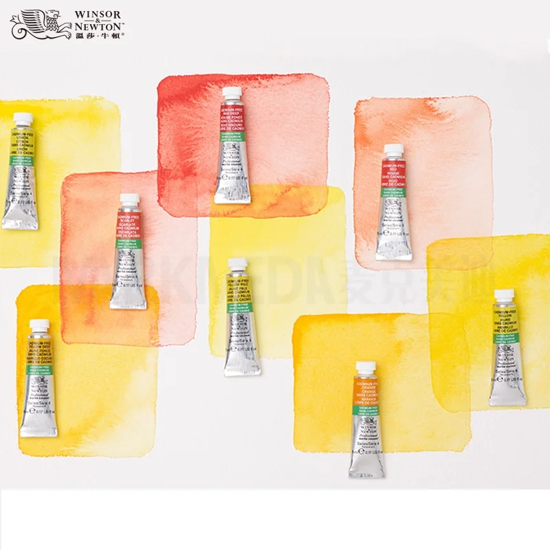 WINSOR & NEWTON Artist Watercolor Paint Professional Watercolor 14ml Painting Sketching Art Supplies Student Supplies watercolor painting set watercolor paint watercolor pigment