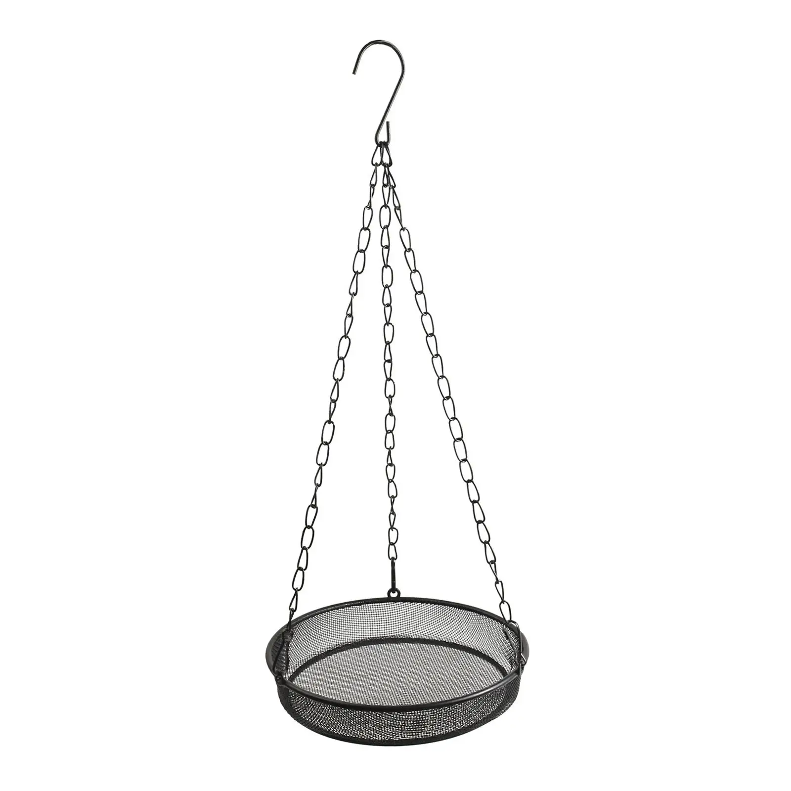 Hanging Bird Feeder Tray Weather Resistant Iron Multipurpose Easy Clean Metal Mesh Tray for Yard Tree Outside Patio Garden Hanging Bird Feeder Tray Weather Resistant Iron Multipurpose Easy Clean Metal Mesh Tray for Yard Tree Outside Patio Garden