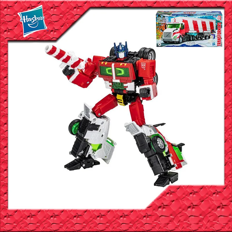 

Оригинальные фигурки героев мультфильма TAKARA TOMY, праздничные фигурки Optimus Prime Leader из ПВХ, фигурки героев аниме, модели игрушек