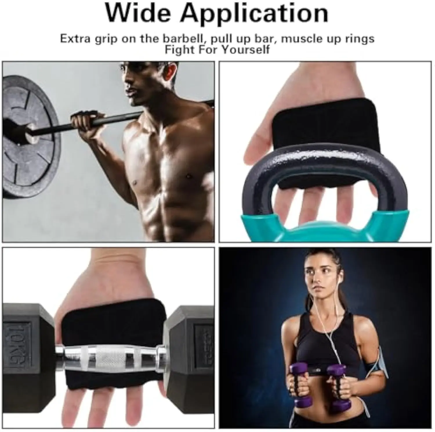 Cowhide Gym Gloves Half Finger fingerless gloves gym gloves