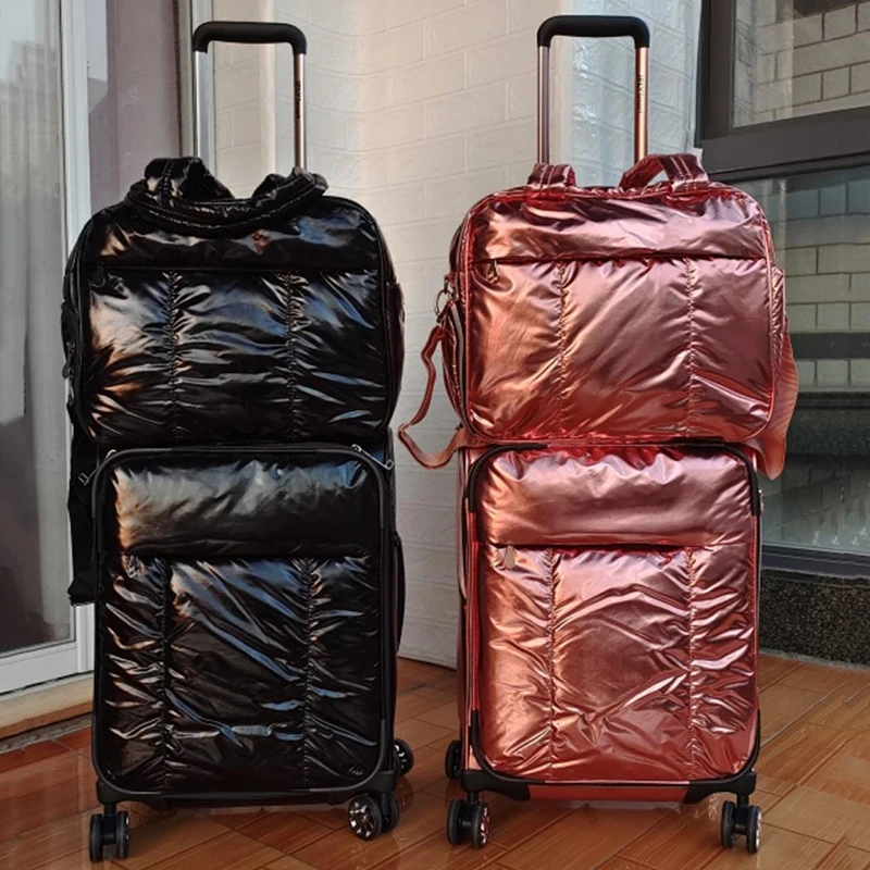 Travel Bag Boarding Luggage Canvas Case Backpack Crossbody Bag Handbag Soft Suitcase