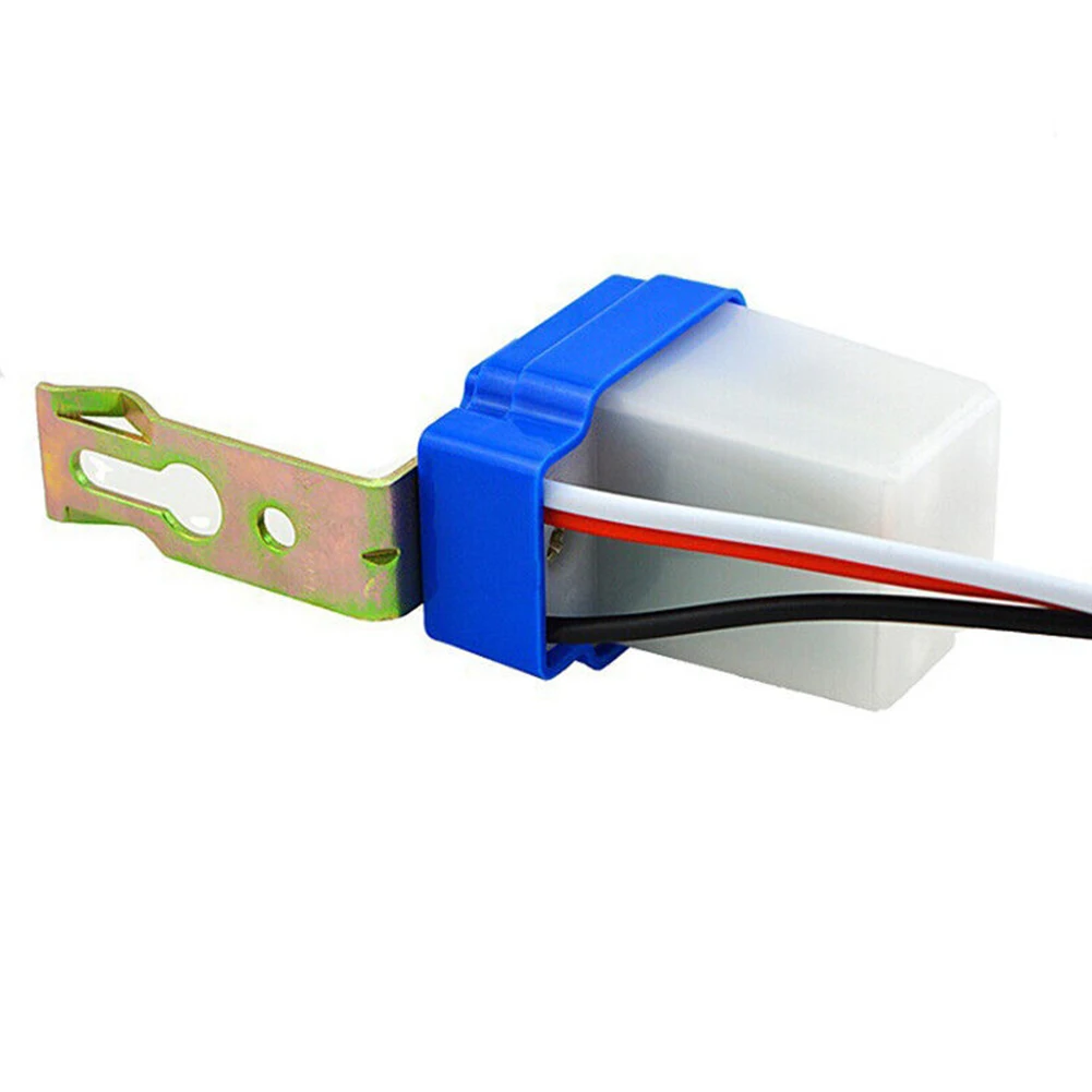 포토셀 센서 스위치, 가로등 자동 온오프, 10A 부하, AC/DC 12V/24V/220V, 정원, 공장 및 공원 조명용