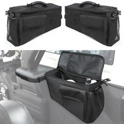 Trunk Side Storage Bag Organizer Tool Tray for Jeep Wrangler JK JL 4 Doors 2007-2024 Stowing Tidying Car Interior Accessories