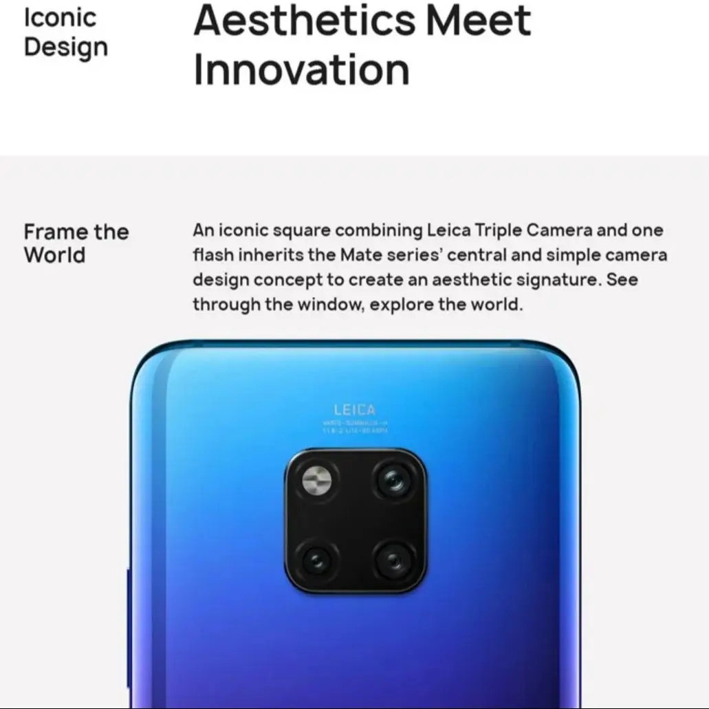 HUAWEI Mate 20 Pro,Smartphone 6.39 inch 8+256GB ROM 4G 40MP 4200mAh Mobile phones Android Google Play Store celulares,Global 5