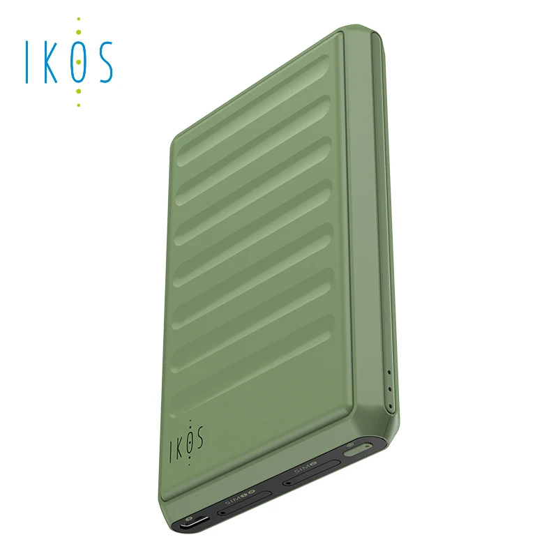 IKOS K7 4G Dual SIM Dual Stanby Adapter For iPhone/iPad 2 or 4 SIM Cards/SMS/Call Active Simultaneously WiFi Hotspod Data