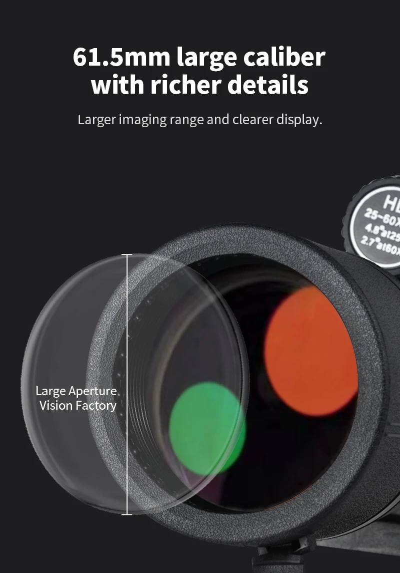 S47980a535fb74a56bd56b57c5d0e2b5a9 25-75x6 0 luneta Zoom monokularowy potężny teleskop Bak4 pryzmat obiektyw ED do fotografowania ptaków na świeżym powietrzu