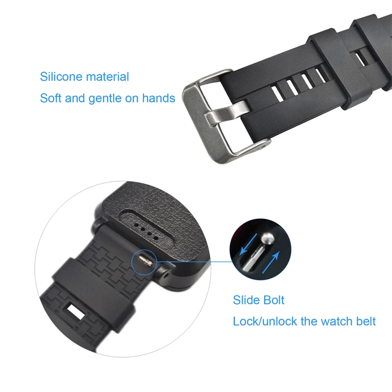 2pcs Panic Bell SOS Bracelet Emergency Button for Elderly Alarm Watch Old People GSM Home Security Alarm System