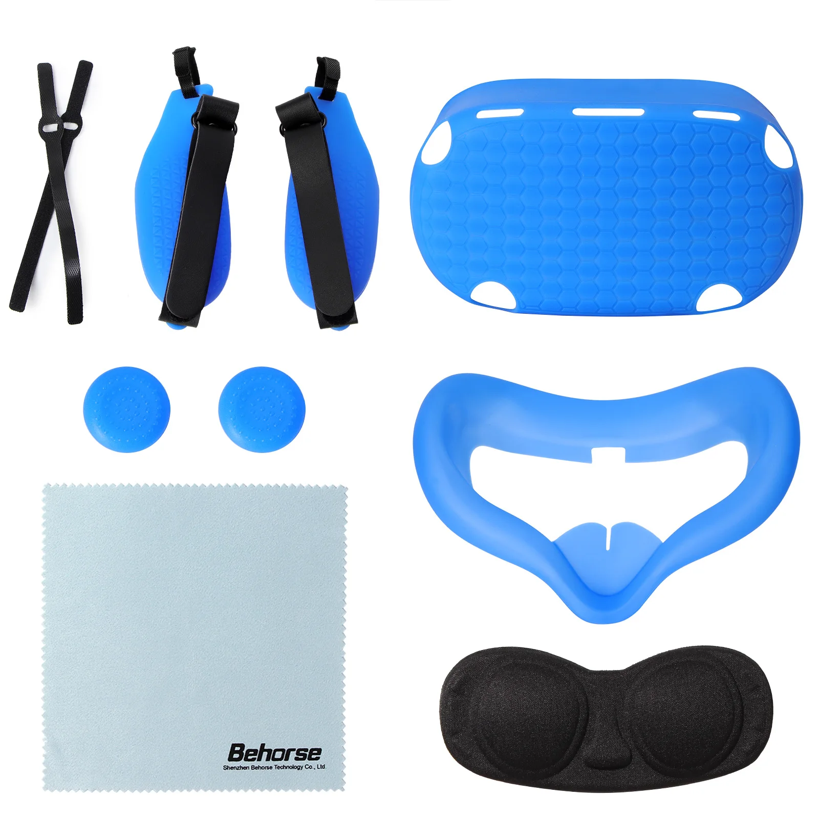 For Oculus Quest 2 VR Protective Cover Set VR Touch Controller With Knuckle Strap Handle Grip For Oculus Quest 2 Accessories 