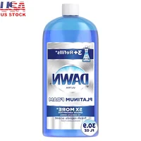 Dish Soap Foam Liquid Grease Remover 5X Absorption Fresh Rapids Clean Powerful Suds No Rinse Needed Easy Dishwashing 915mL