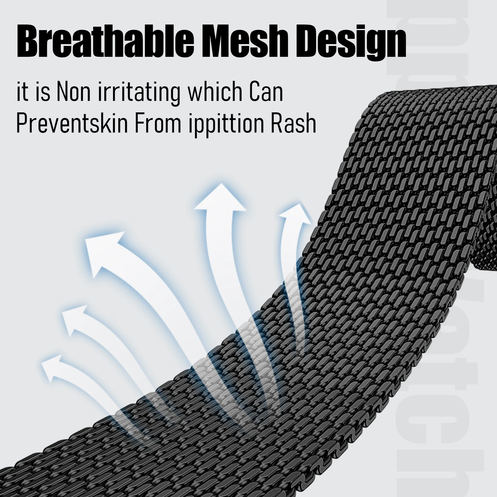 Milanese Loop Strap for Samsung Galaxy Watch 7 Ultra 47mm Stainless Steel No Gap Magnetic Bracelet SmartWatch Strap Accessories 5 Milanese Loop Strap for Samsung Galaxy Watch 7 Ultra 47mm Stainless Steel No Gap Magnetic Bracelet SmartWatch Strap Accessories – Bild 5