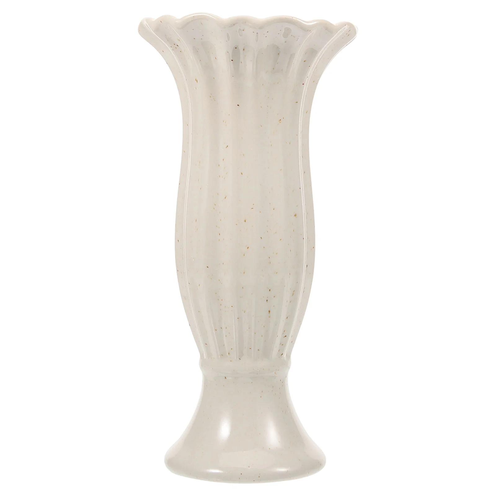 Cemetery Decoration Decorations Beige Vase Adornment Memorial Flower Decorate Father 3