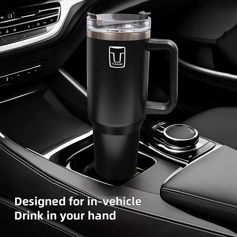 1200ML 스테인리스 보온병 자동차용품 커피 머그컵 (그레이트 월 TANK 300 500 700 400 WEY VV5 VV6 VV7 07 호환)