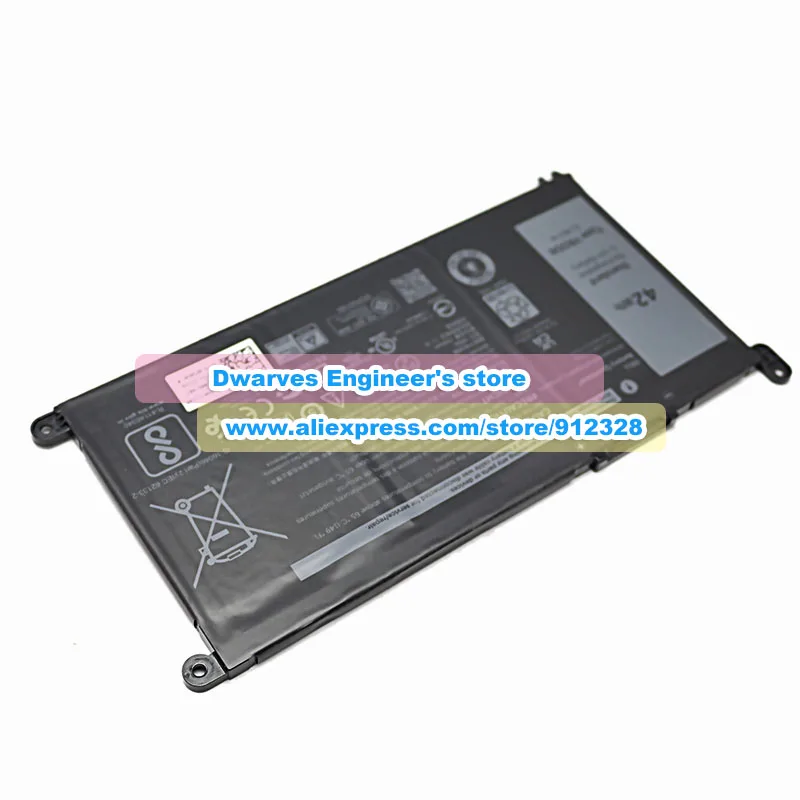 Genuíno 11.4v 42wh Yrdd6 Bateria 1vx1h P90f para Dell Inspiron 14 5482 P93g 3400 5488 5493 5593 5585 Vostro 15 5590 3501 145490 - Imagem 5
