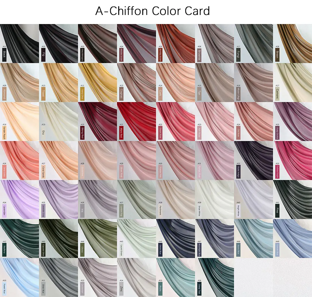 wholesale 10pcs/lot good stitching plain Chiffon hijab scarf shawl 175*70cm color long Shawls head Cover muslim tudung 6