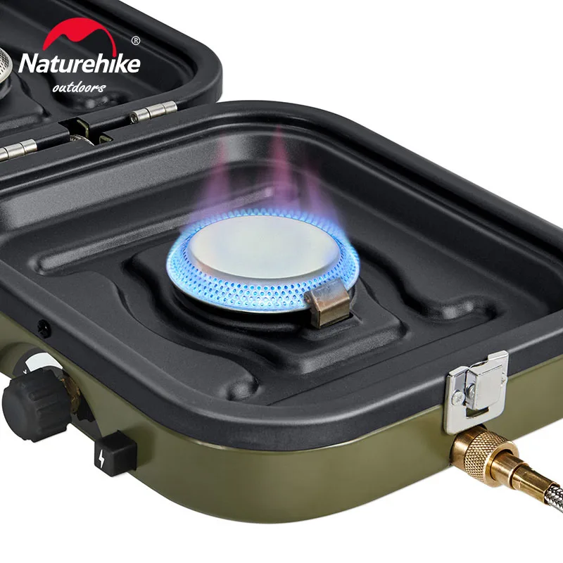Naturehike Double Fire Folding Gas Furnace Outdoor Portable