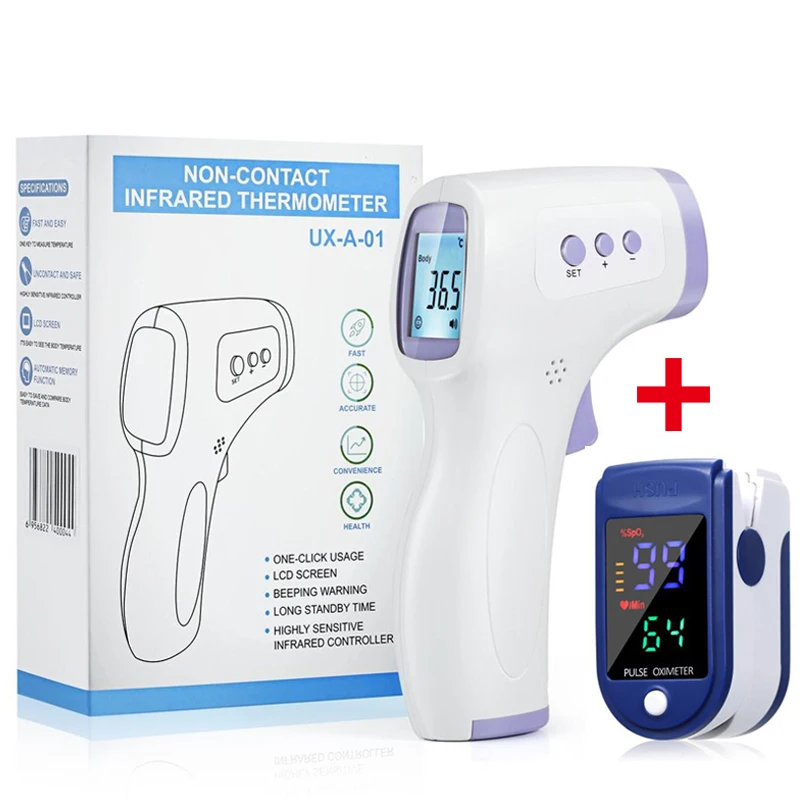 Non-Contact Adult Kid Baby Forehead Infrared Thermometer Gun Medical Digital Thermometer Laser Body Temperature Measurement Tool digital thermometer