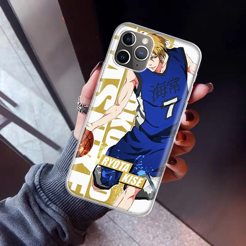 Kuroko Basketball Anime Soft TPU Back Cover Phone Case