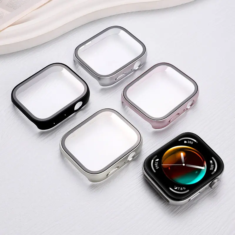 Premium Tempered Glass Screen Protector with Durable Bumper Case for Huawei Watch Fit - New Accessories Collection