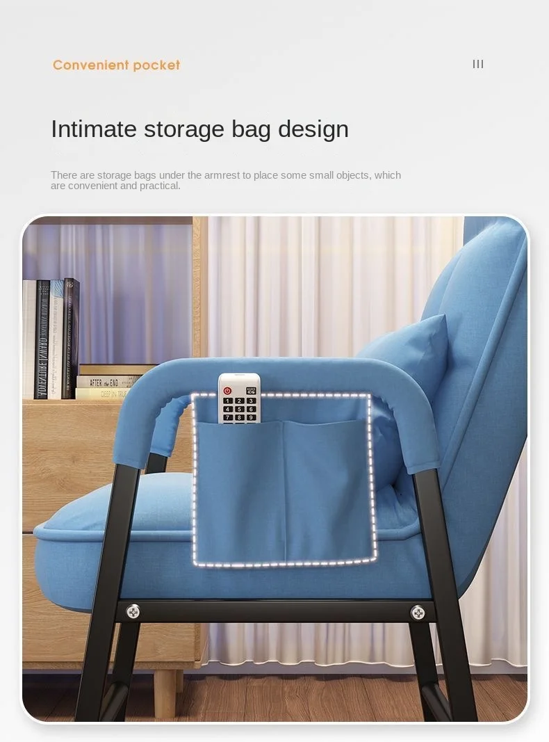 Description Picture 3 of itemRussia hot sofa first, simple style lazy sofa, applicable to the dormitory, home, office