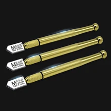 

17cm Glass Cutter Diamond Tip Steel Blade Portable Glass Cutter Tile Mirror Cutting Tool Antislip Metal Handle For Glass Cutting