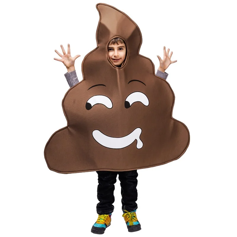 Hot Sale Cartoon Character guilty-pleasure Funny Cosplay Brown Top Costume Halloween for Kid
