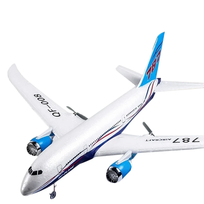 

Boeing 787 Glider Model 2.4G Electric Remote Control Three-Channel Fixed Wing Aircraft Airplane Toy Model For Kids