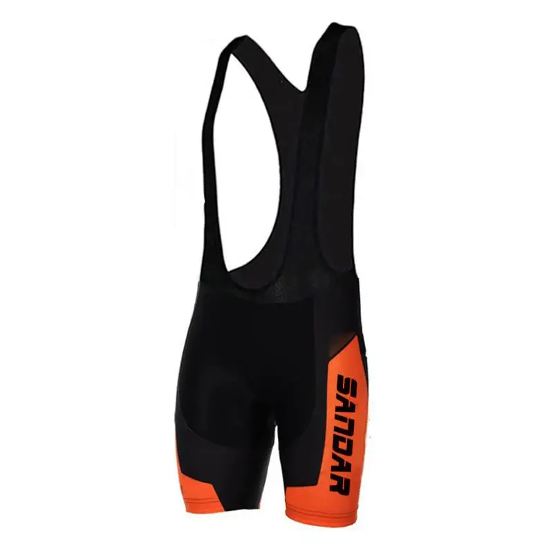 Men Cycling Bib Shorts 19D Padded Quick Dry for Outdoor Riding