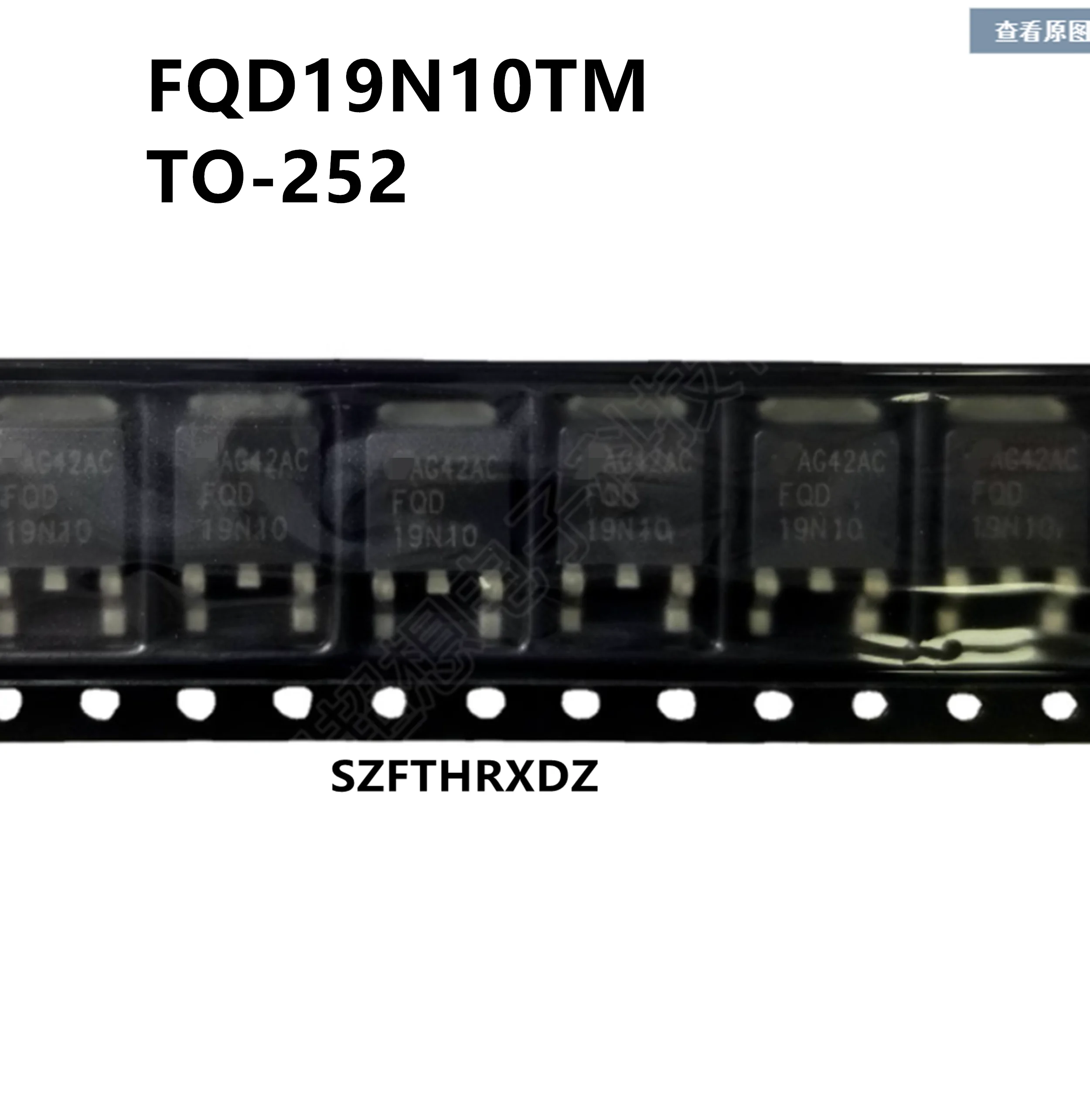 

10 шт. 100% новый импортный оригинальный полевой транзистор FQD19N10TM FQD19N10LTM TO-252