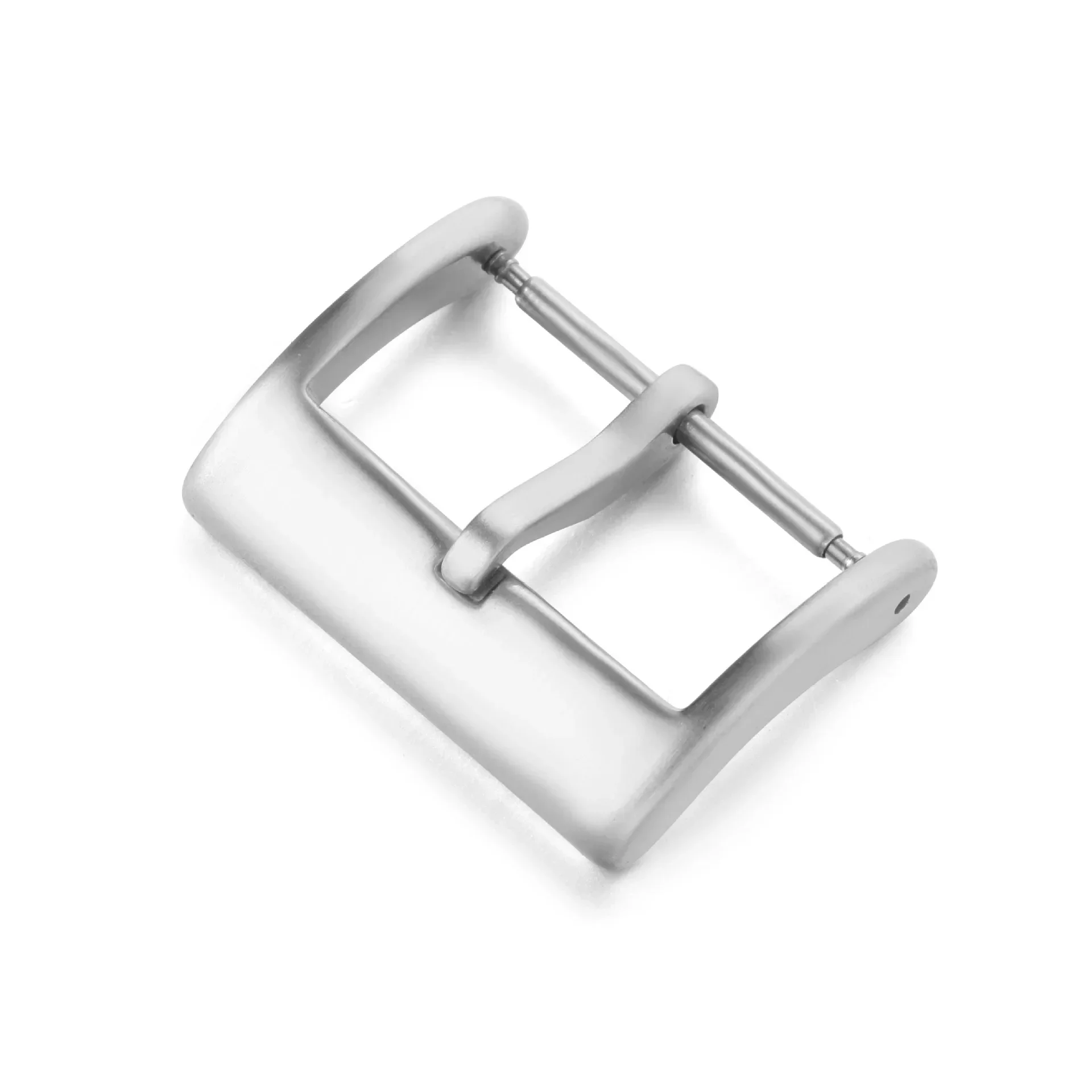 Stainless Steel Brushed Matte Watch Strap Buckle in Black Gold Finish