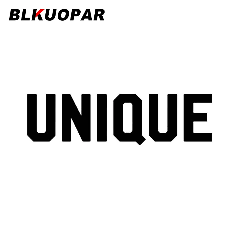 

Уникальная автомобильная наклейка BLKUOPAR, креативная устойчивая к царапинам индивидуальная наклейка, водонепроницаемая Солнцезащитная забавная наклейка для ноутбука