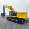 RC Hydraulic Finished Demolition Excavator 1/14 Scale 374 UHD 4-arm PL18EV Radio Control Sound Light Digger Toy Model TH24031 3