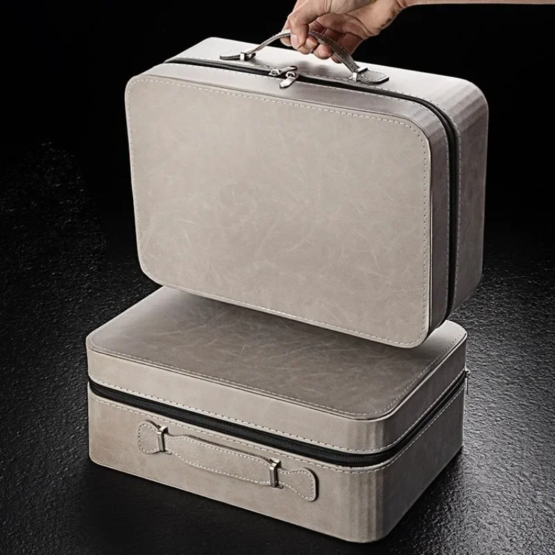 مجموعة شاي الكونغ فو من الزجاج الكريستالي برقائق ذ...