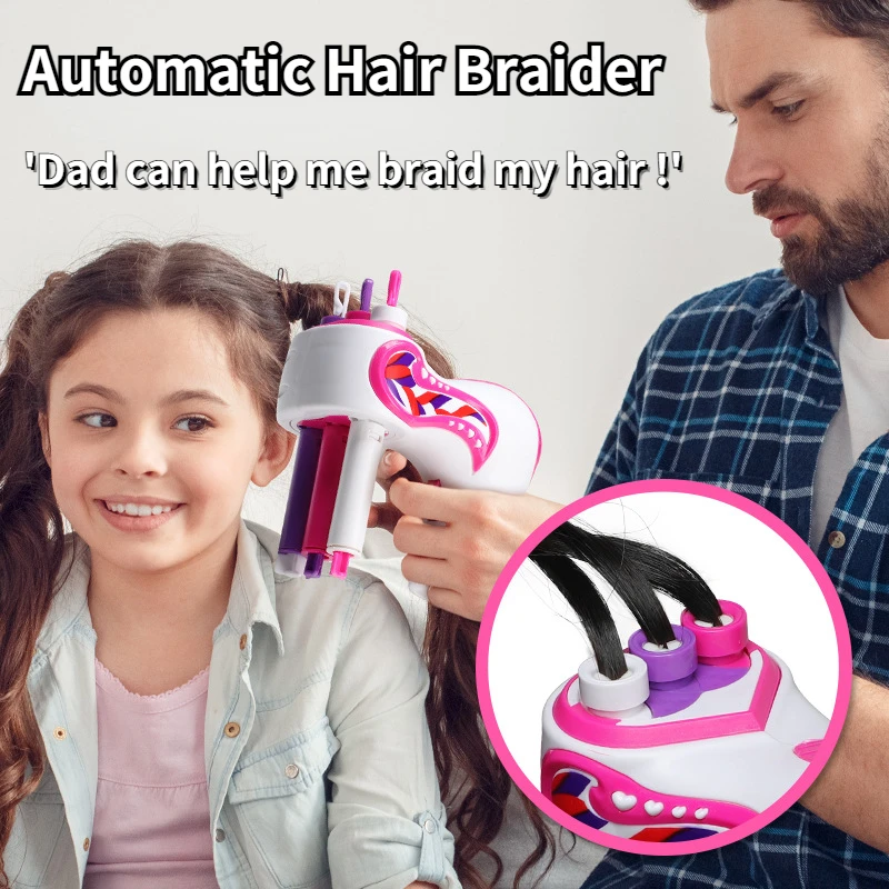 Automatic Hair Braider, Electronic Hair Braiding Tool Machine Braid Maker  Hair Twister DIY Hair Roller Styling Tool for DIY Hair - AliExpress