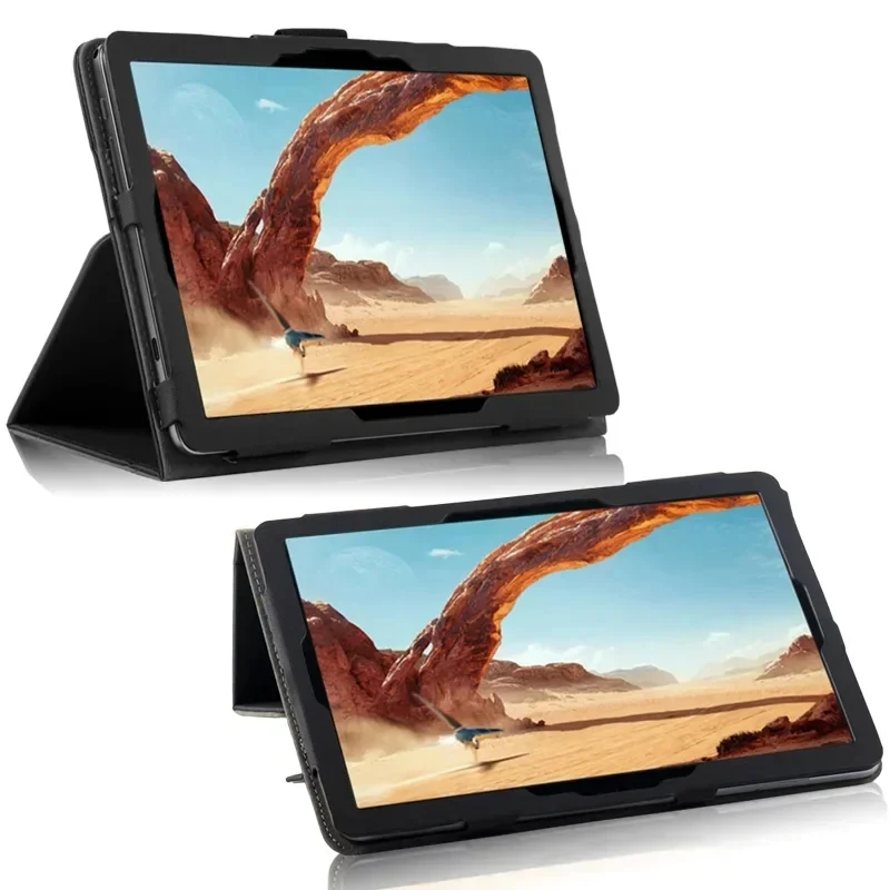 Premium PU Leather Stand Folio Magnetic Cover