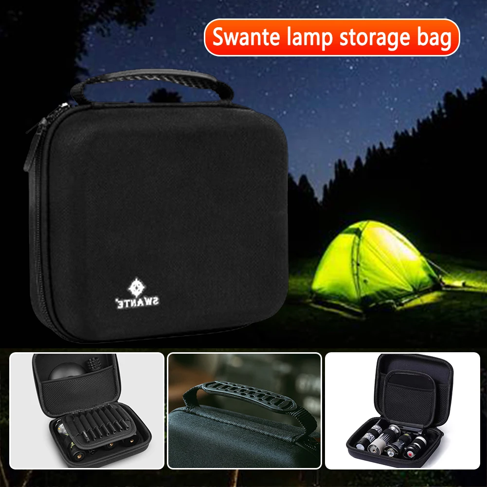 Swante Storage Bag Multifunction Portable Stick Light Storage Bag Lightweight Outdoor Hiking Picnic Tools for Goal Zero Light