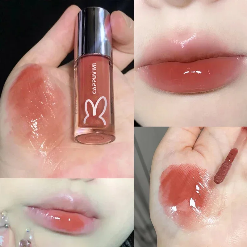 Lip Gloss 9 Colors Makeup Moisturizing Tinted Liquid Pigment Lipstick Reduce Lines Lasting Glitter Lip Oil Sexy Plumping Care lip gloss lip makeup lip oil
