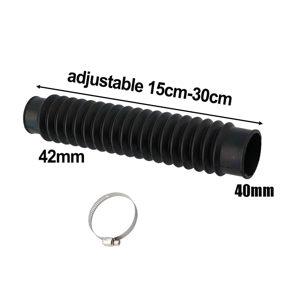 Air Intake Kit 1pc Air Intake Tube Kit Motorcycle Air Filter Hose Tube Motorcycle Filter Accessories Flexible Inlet Duct Pipe Parts