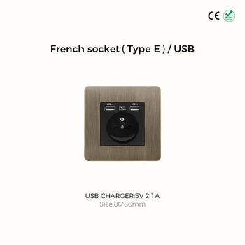 Avoir Vintage ทองเหลืองสวิทช์ 1-4 Gang 2 Way Toggle แผงสวิทช์ Brushed Bronze ซ็อกเก็ตไฟฟ้าและสวิทช์ USB Cat6 Rj45 10