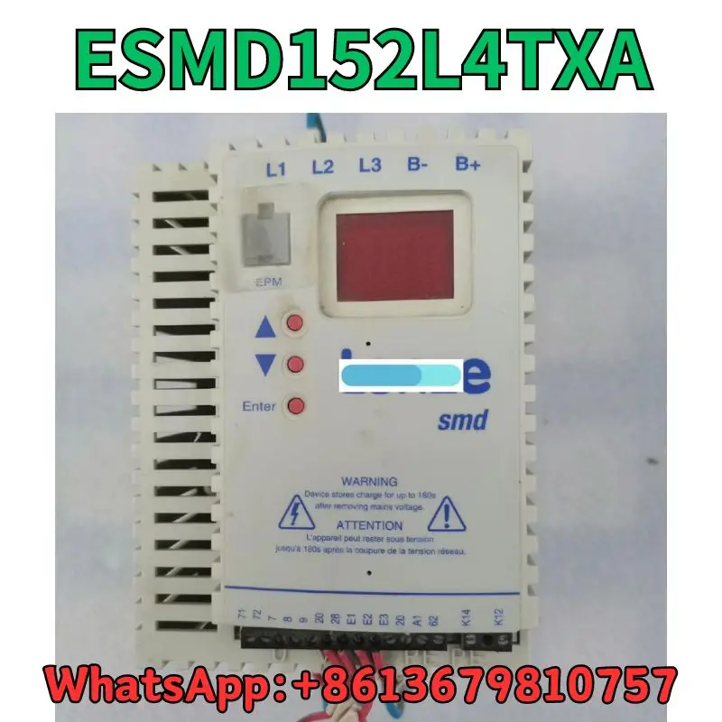 

Used Frequency converter ESMD152L4TXA test OK Fast Shipping