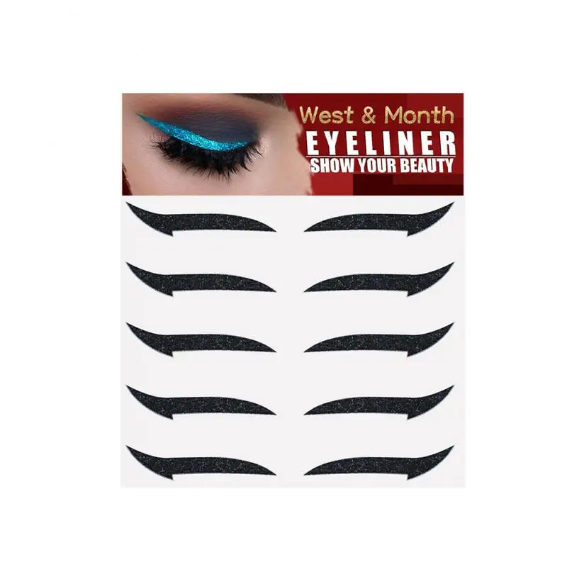 Eyeliner Stencil Tool Eye Makeup Tools 5pairs Double Eyelid Line Stickers
