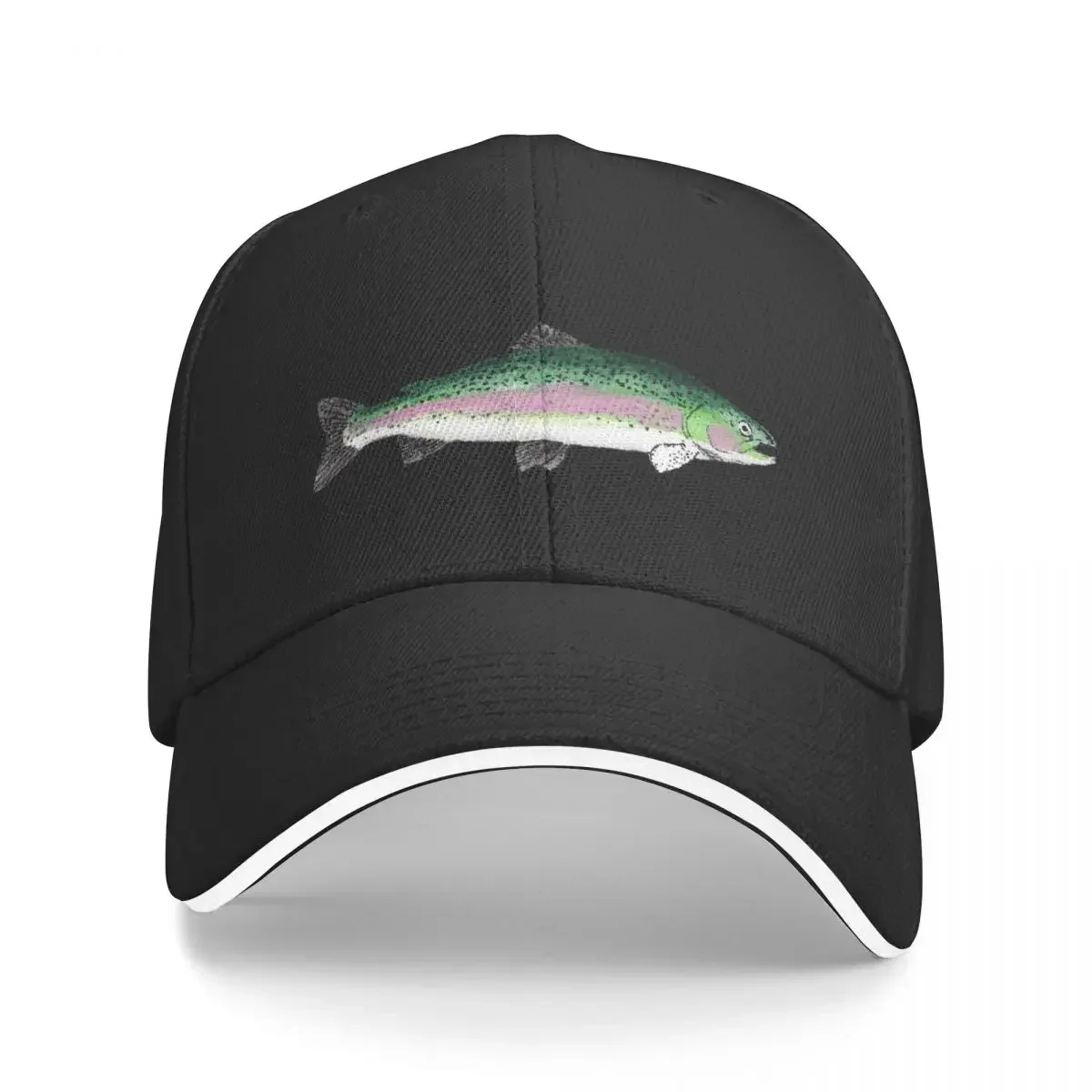 Rainbow Trout Baseball Cap summer hat Uv Protection Solar Hat Sun Hats For Women Men's