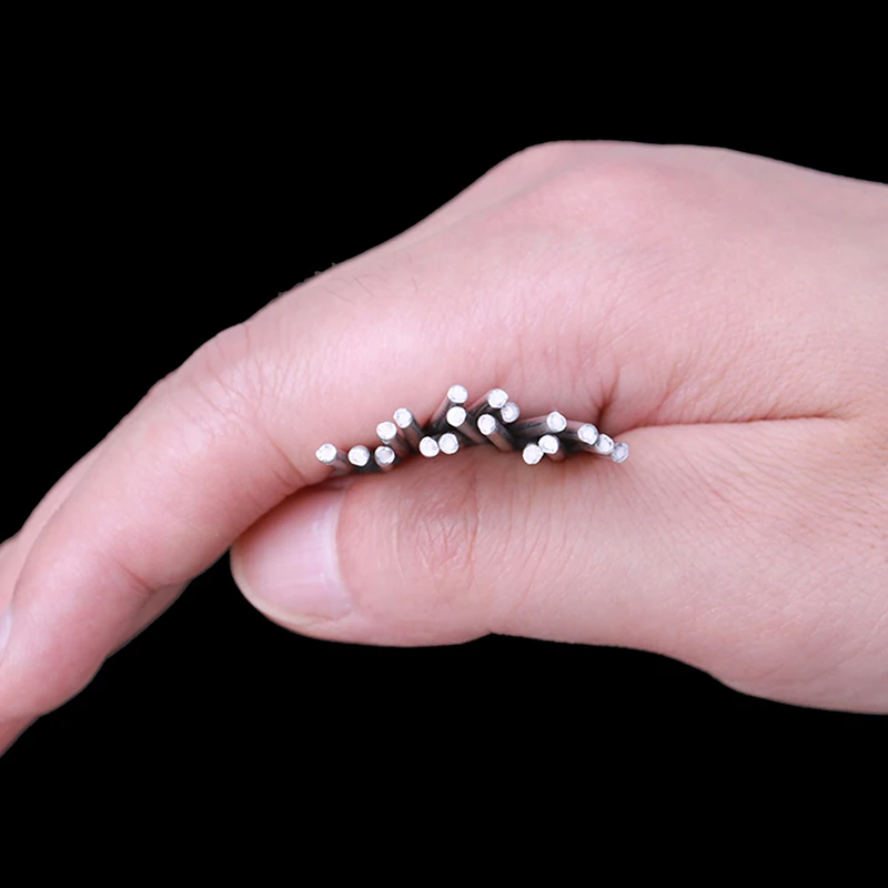 **10개 플럭스 코어드 알루미늄 용접 전극 저온 브레이징 막대 500mm**