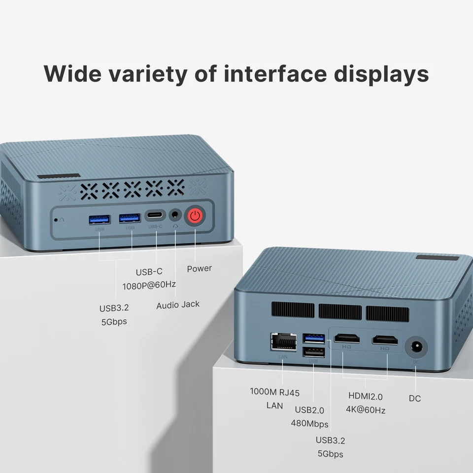 Ninkear G3 Pro Mini PC AMD Ryzen5 3550H Windows11 Mini Computers