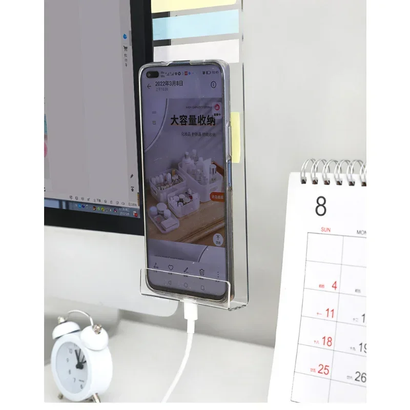 아크릴 모니터 메시지 메모 보드, 스티커 메모 탭, 학교 사무용품, 1 개
