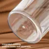 20/25/30/40cm Clear Cylinder Flower Vase Plastic Party Dining Table Centerpiece Hydroponic Holder Plants Container Decoration 4