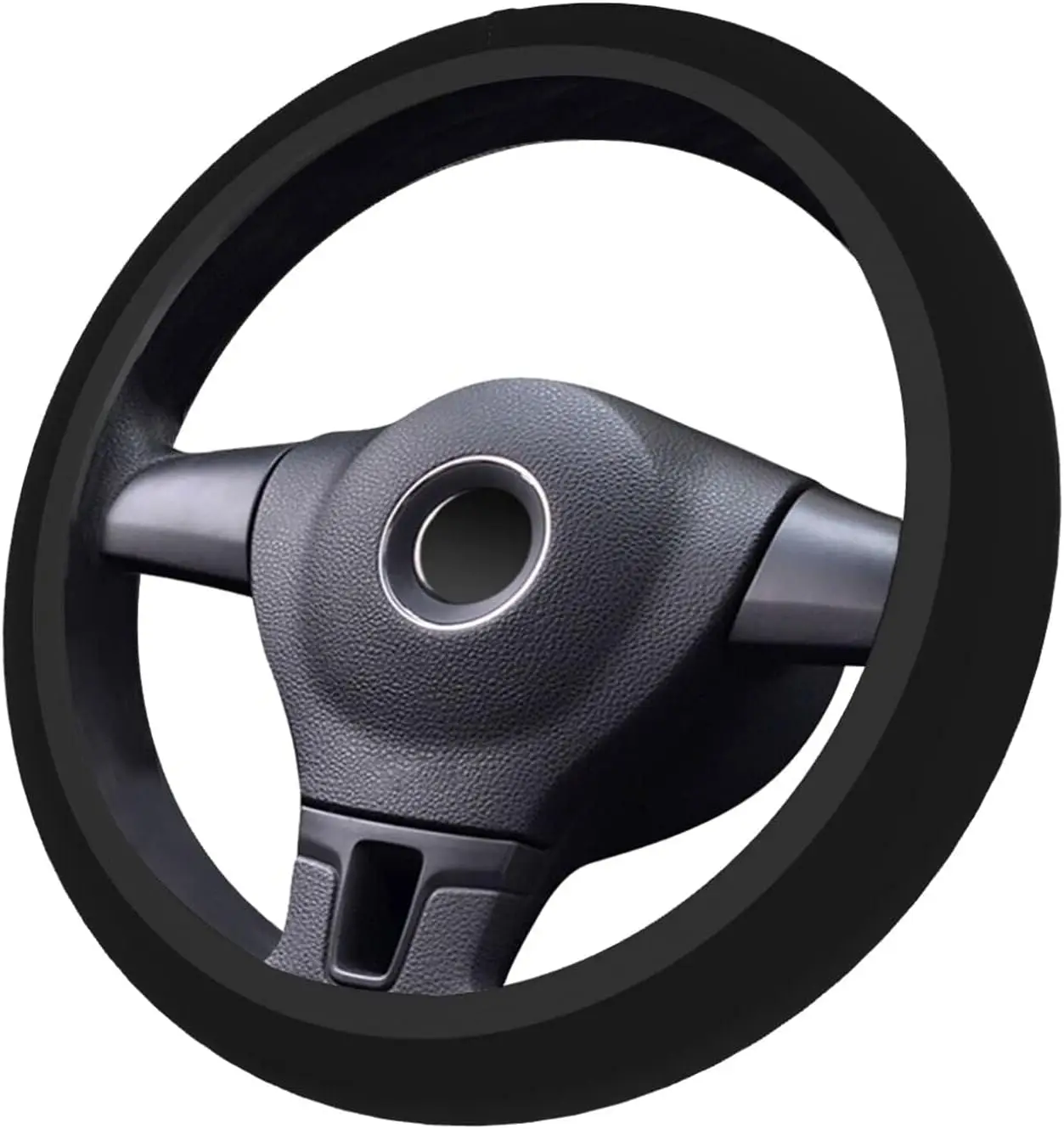 Coprivolante personalizzato coprivolante personalizzato antiscivolo per auto aggiungi il testo dell'immagine vestito universale da 15 pollici per auto - Image 4