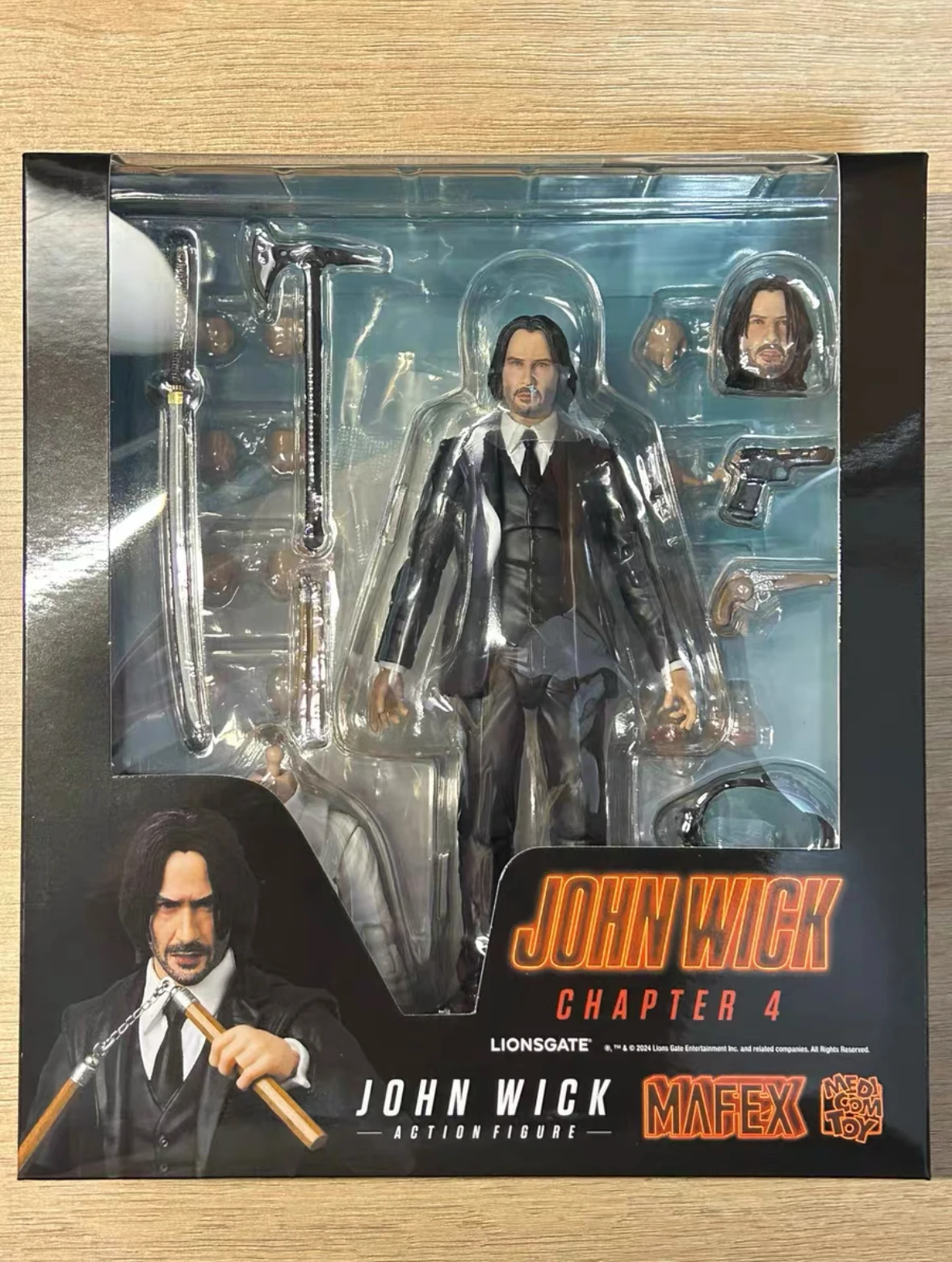 MAFEX No.212 JOHN WICK ジョン・ウィック チャプター4 Medicom Toy MAFEX No.212 John Wick Chapter 4 JOHN WICK